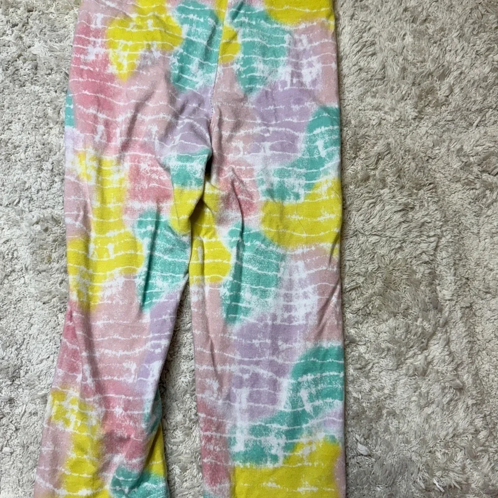 Cat and Jack Size 6 Colorful Tie-Dye Capris